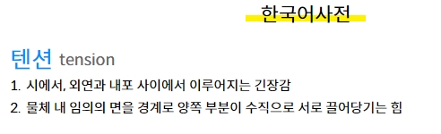 사전 검색 결과 요약