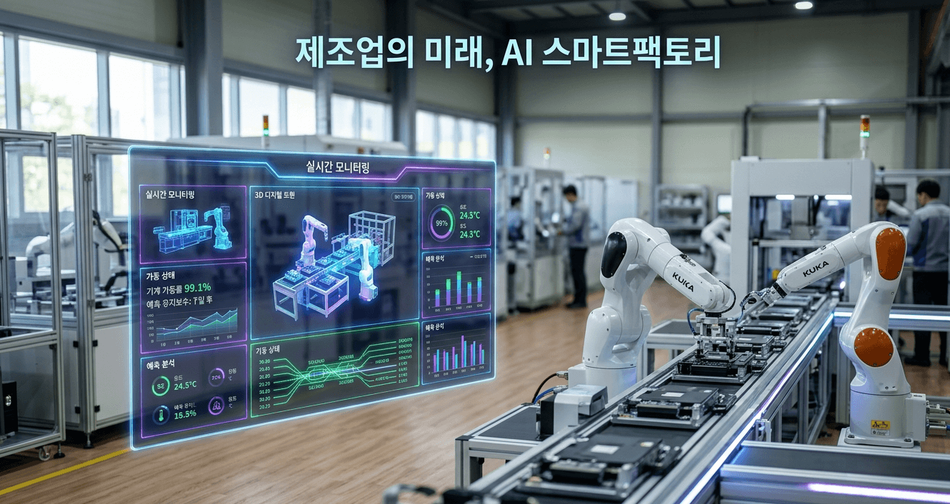 제조업의 미래를 바꾸는 AI 스마트팩토리