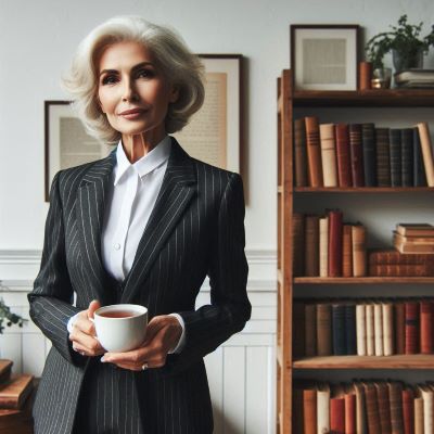 고령 전문직 여성