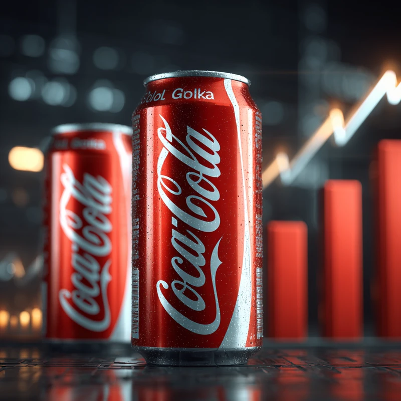 2025년 글로벌 콜라 매출 순위와 시장 점유율 비교 차트로, 코카콜라, 펩시 등 주요 브랜드의 매출, 점유율, 시장 변화 정보를 명확하게 분석한 데이터 시각화