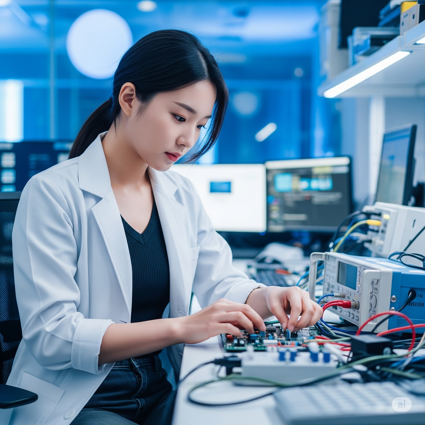 전기기능사 일하는 모습