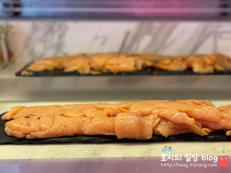 JW메리어트 싱가포르 이그제큐티브 이브닝칵테일 연어