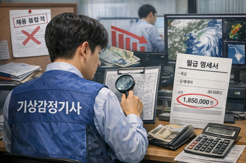 비주류 자격증 중 하나인 기상감정기사 자격증 취업 가능성과 연봉 현실