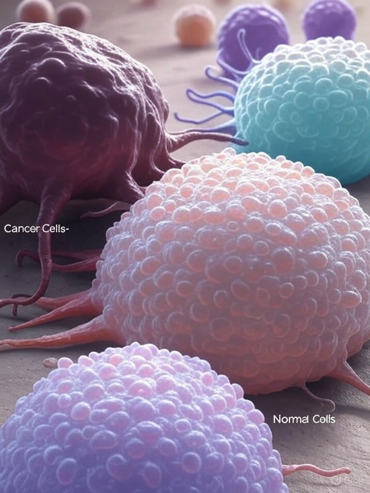 암세포와 정상세포 차이