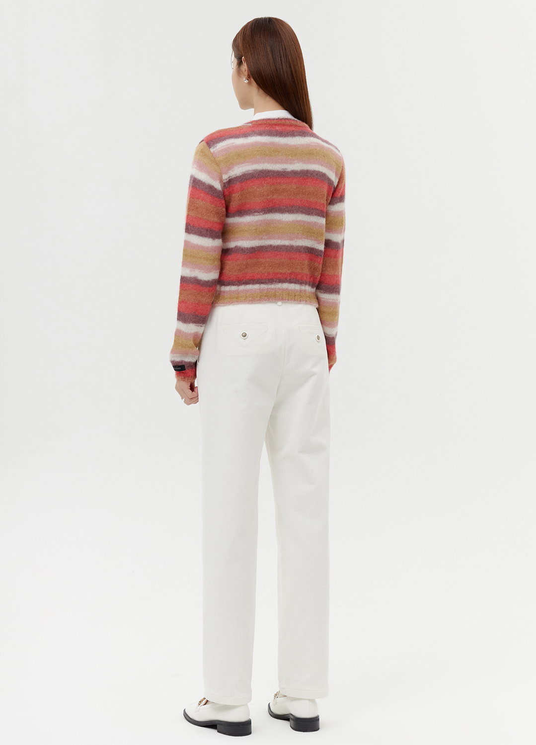 그라데이션-모헤어-니트-가디건 -itMICHAA