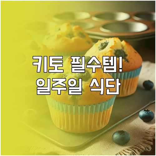 키토제닉 입문자를 위한 필수 식품 리..