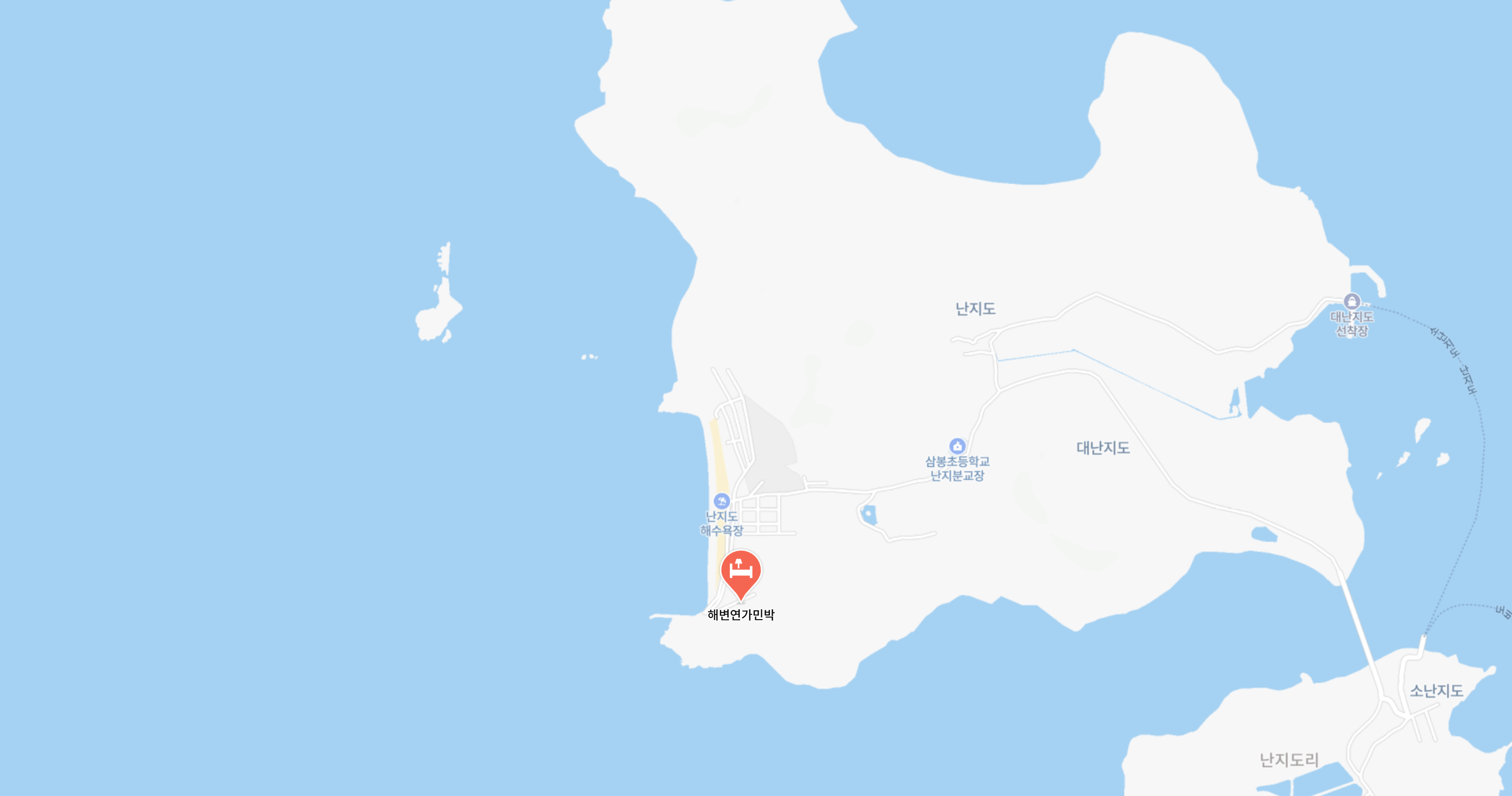 해변연가 민박 위치