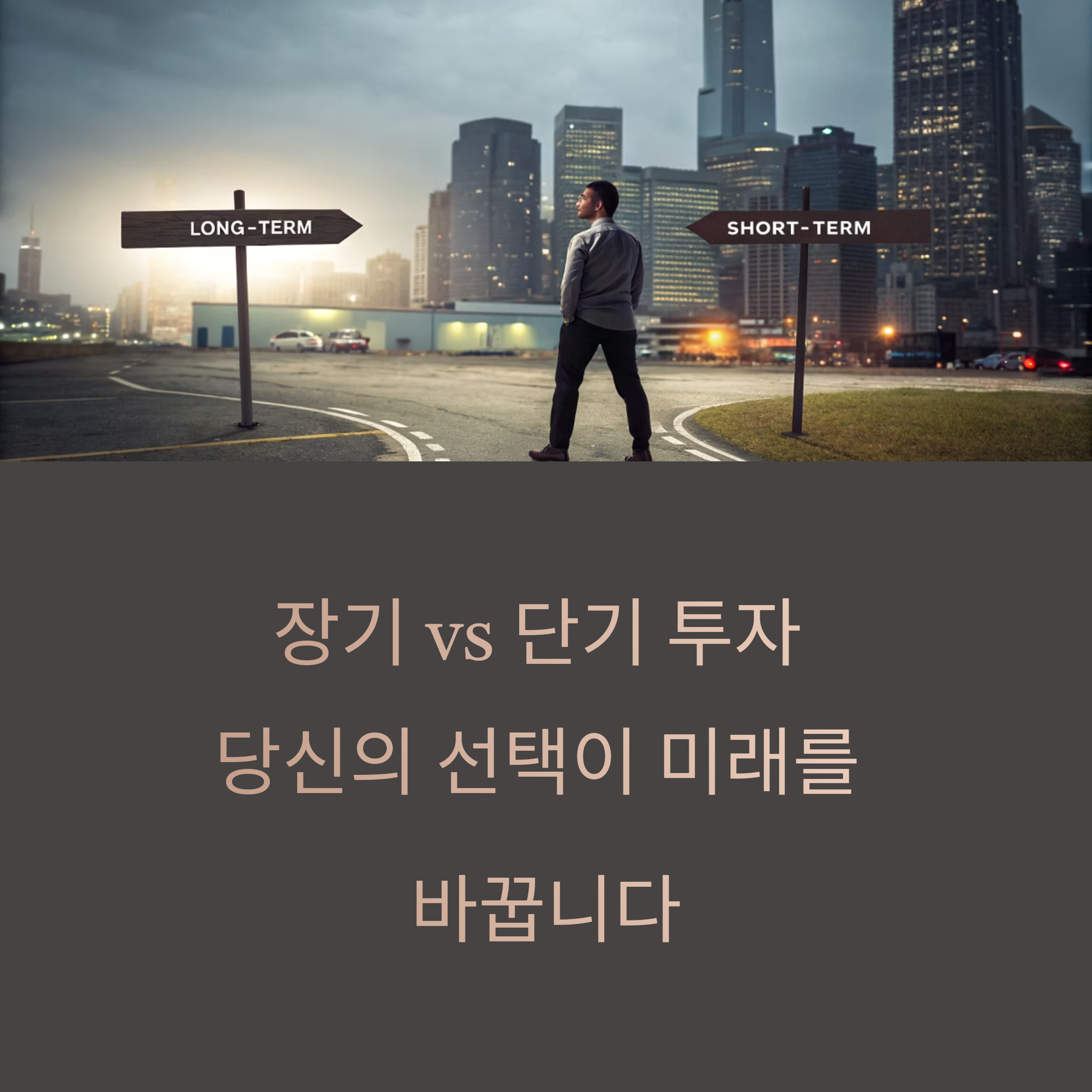 장기 투자와 단기 투자 비교