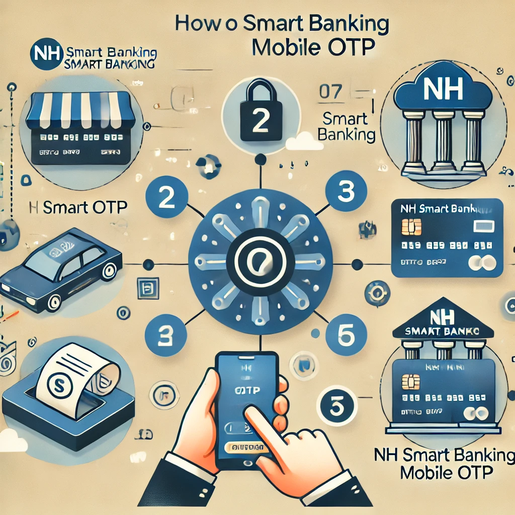 농협은행 모바일 OTP 발급 방법
