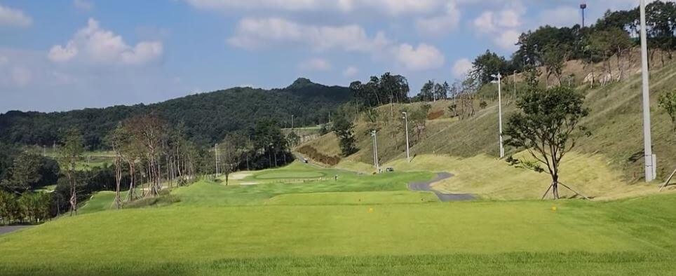 모나크CC 마운틴코스 1번홀 사진