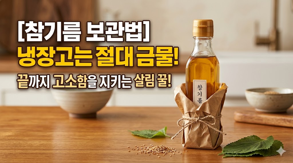 참기름 보관법