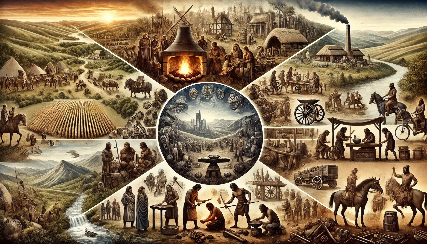 철기 시대 문명의 진화와 발전