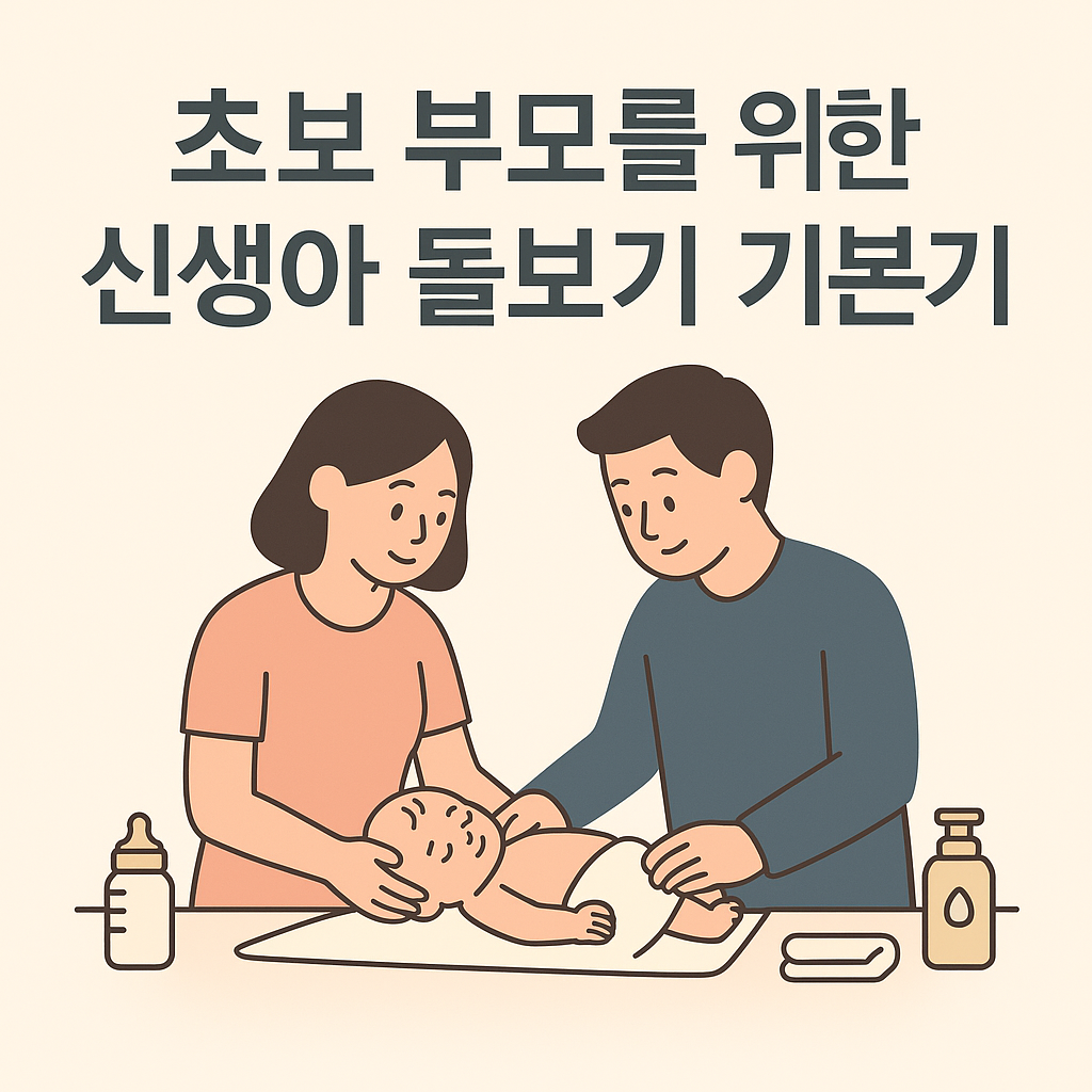 초보 부모를 위한 신생아 돌보기 기본기
