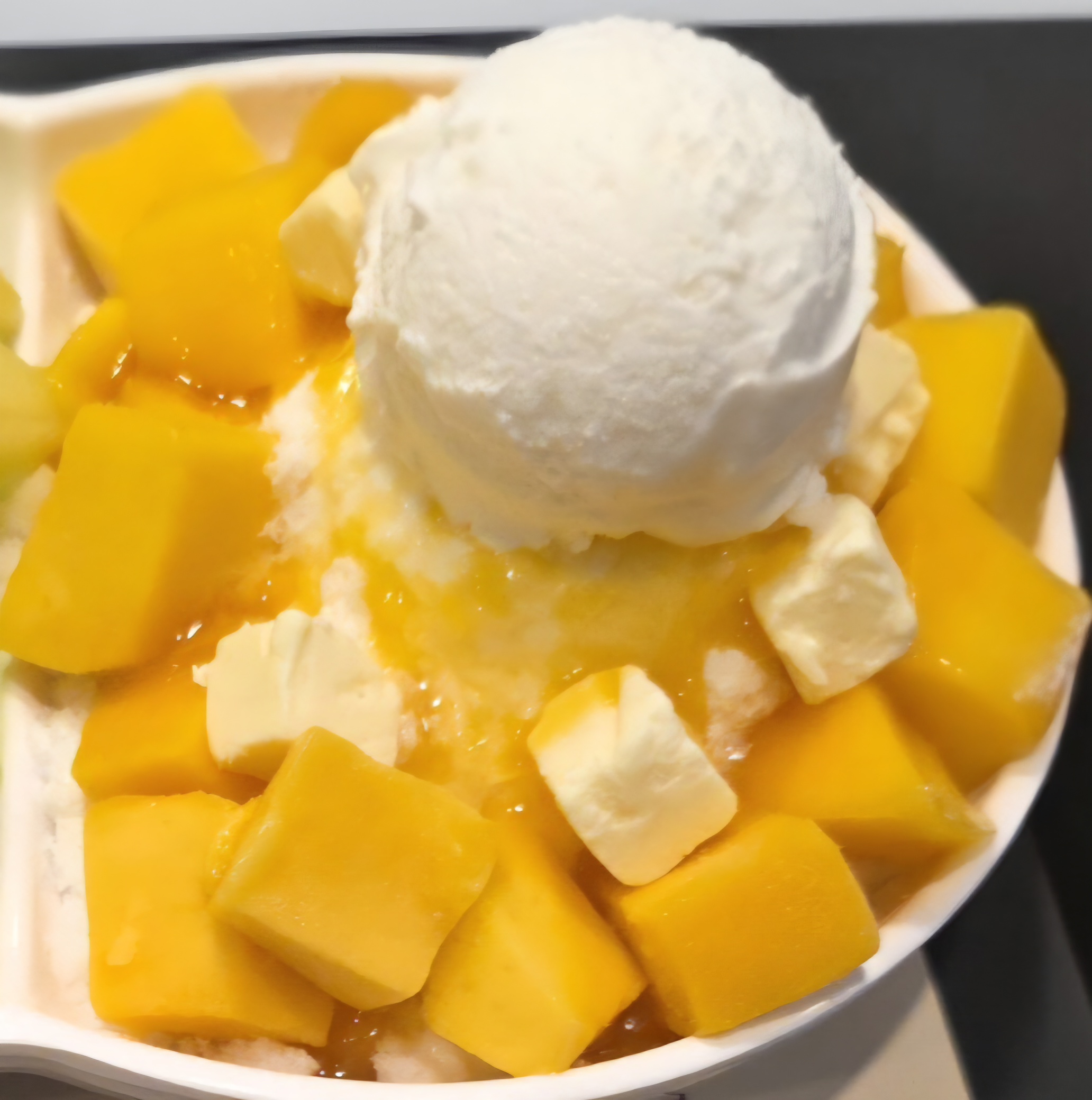 설빙 망고빙수 망고 아이스크림