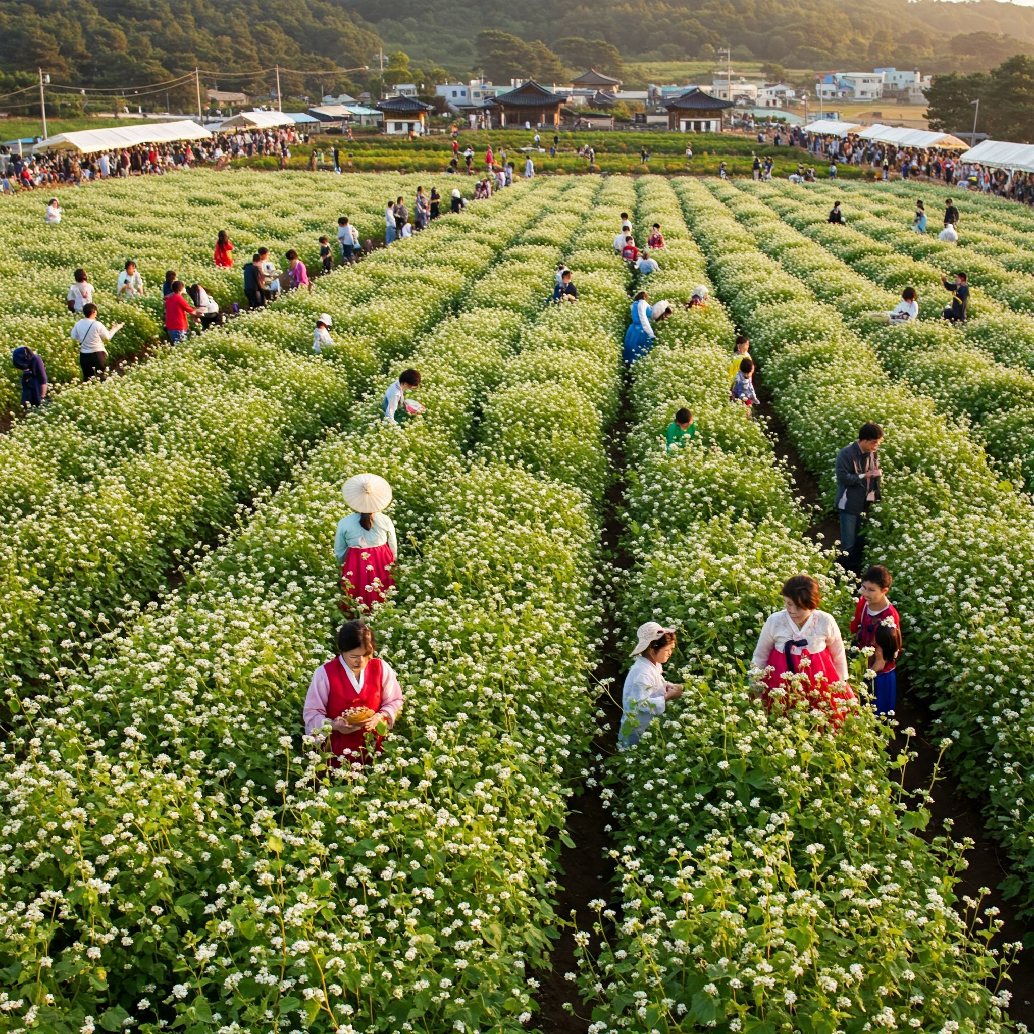 제주도 여행 추천! 보롬왓 메밀축제에서 만나는 인생샷 명소
