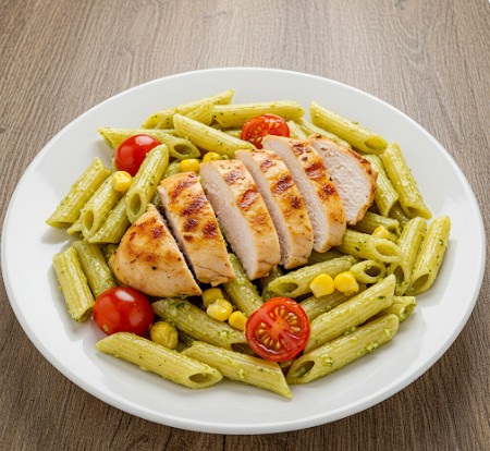 닭가슴살 냉파스타 음식