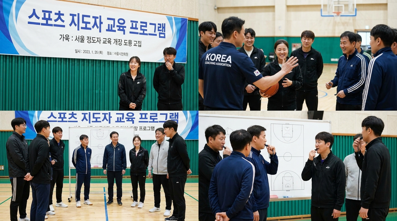 연령 제한 없이 도전하는 한국의 스포츠지도사 응시생들