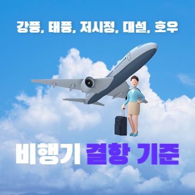 비행기-결항-기준