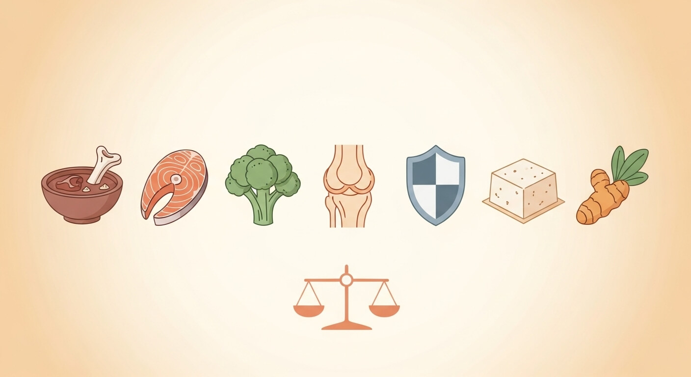 관절에 좋은 음식 TOP5 비교 (효과, 섭취법, 주의점)
