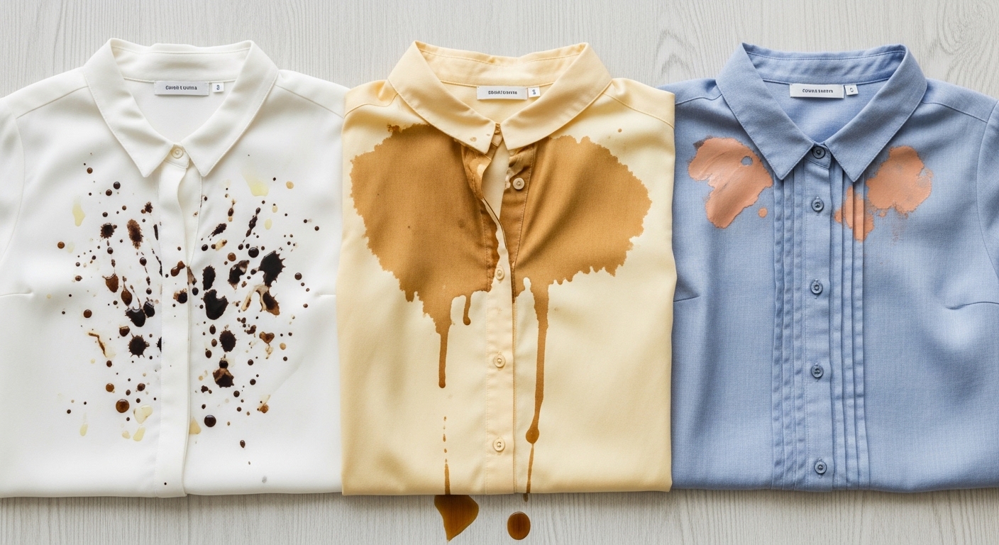 옷에 묻은 얼룩