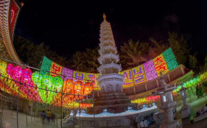 부산 삼광사 연등축제