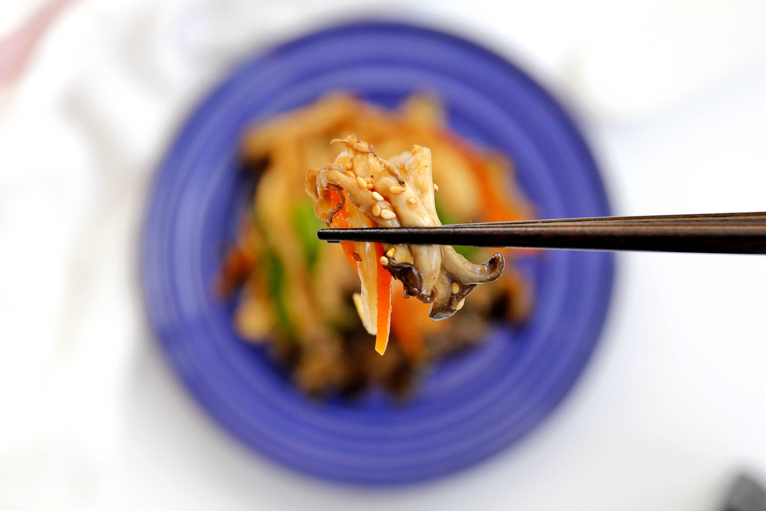 느타리버섯볶음