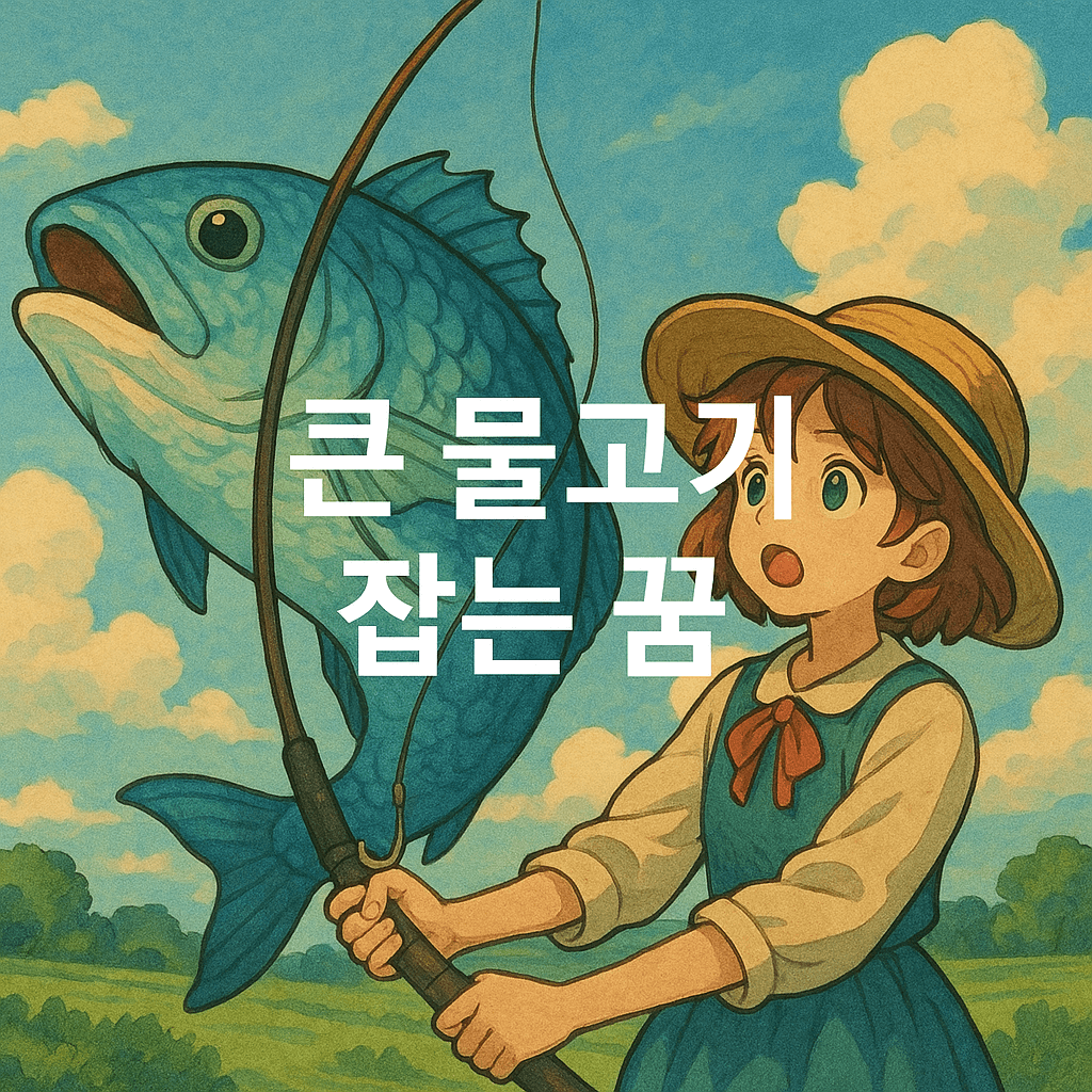 큰 물고기 잡는 꿈