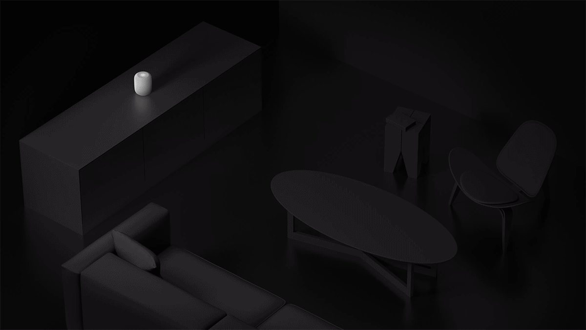 애플 홈팟 실내 감지 기술