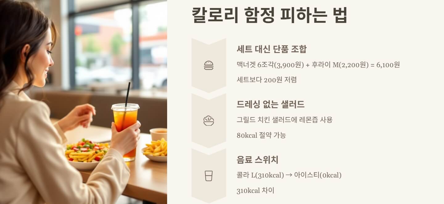 맥도날드 메뉴 추천 칼로리 가격