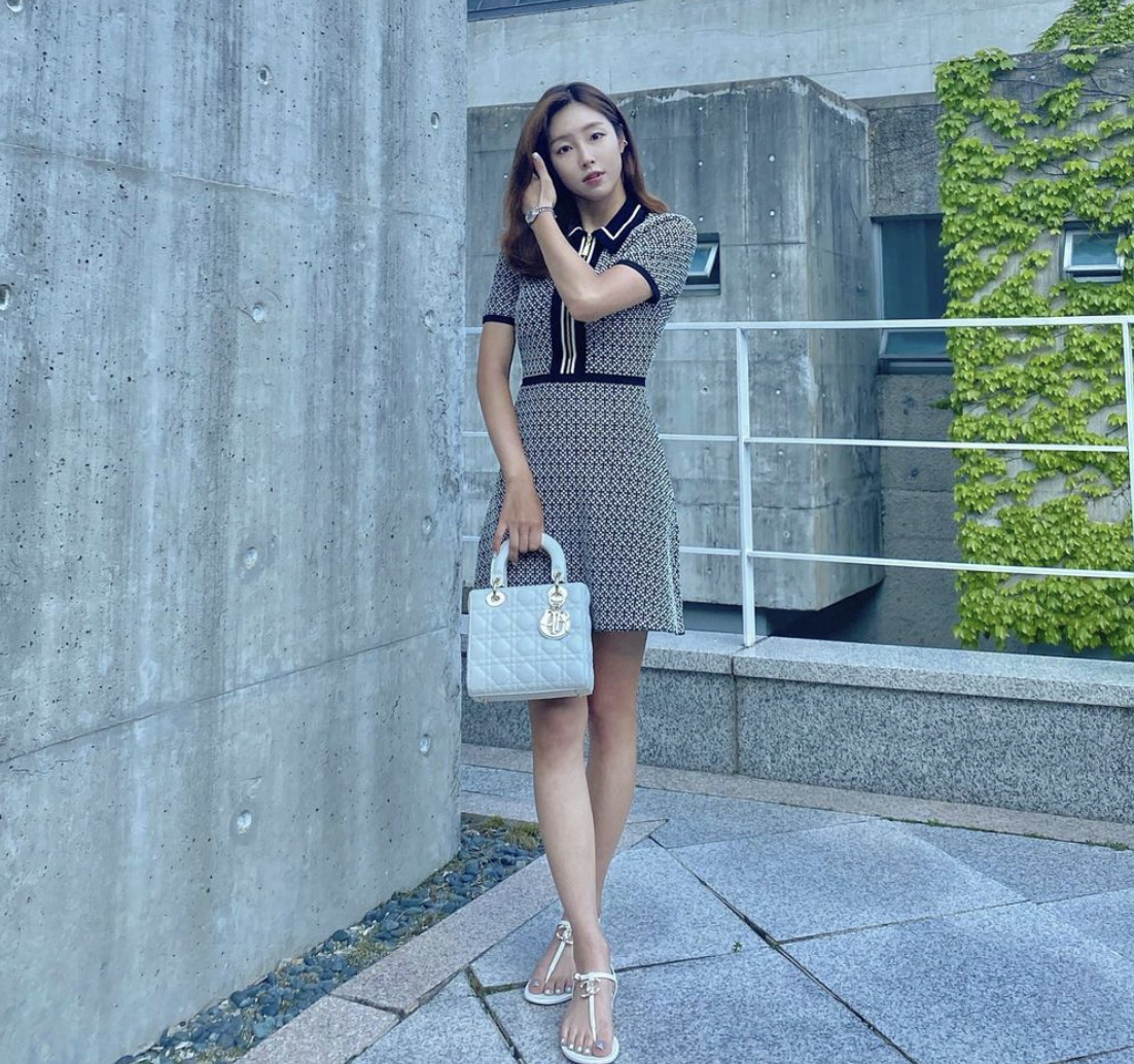 모델로 오해받는 골프여신 '이지혜' 프로