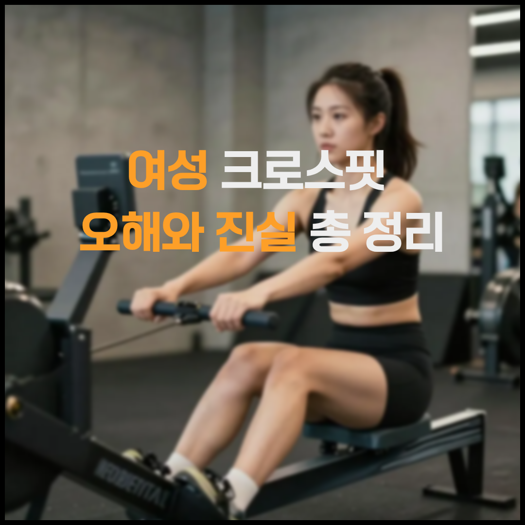 여성스러운 몸매를 원하는데 크로스핏 해도 될까? [크로스핏 오해와 진실 총 정리]
