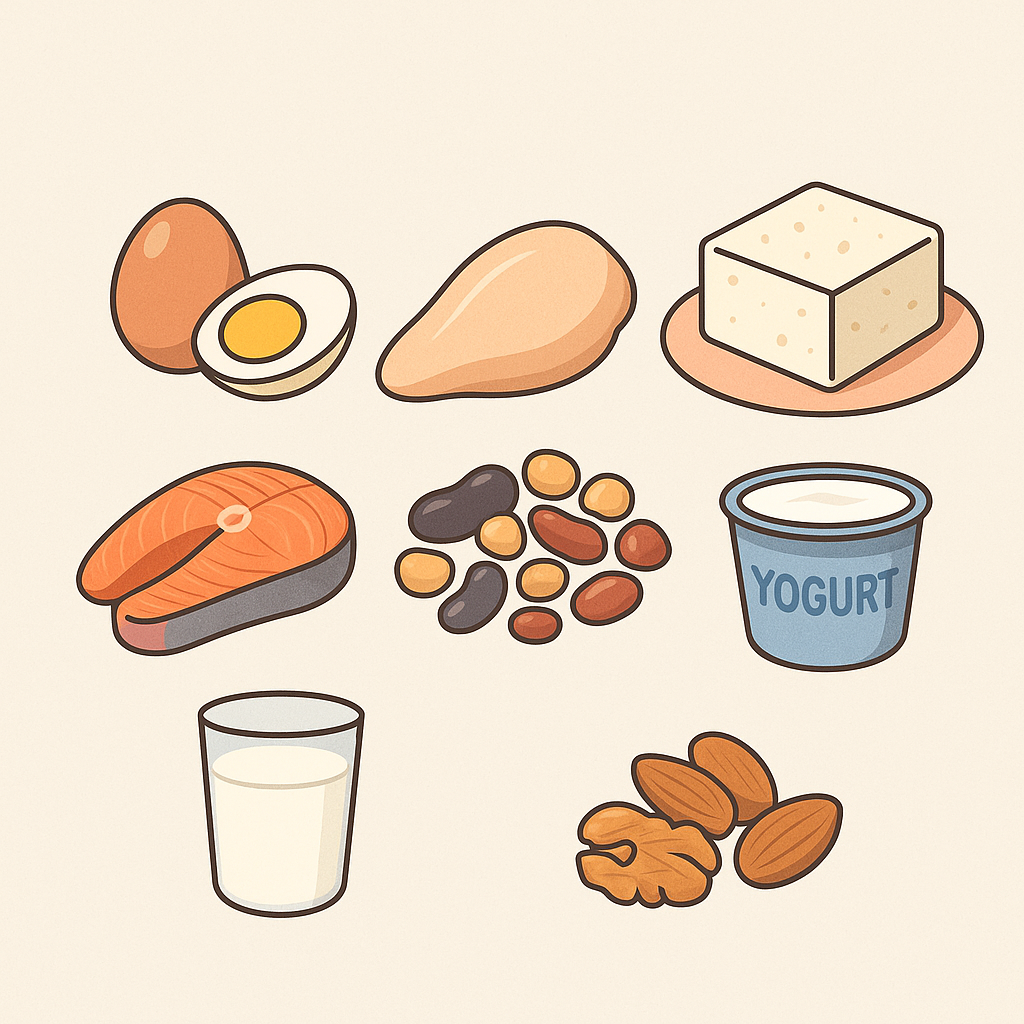 혈당 걱정 없는 단백질 식품 (저당 단백질, 식단관리, 건강조리법) 관련 사진