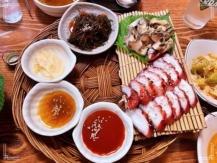 줄서는식당 면목동 사가정역 맛집 보보 강성연 바다장어 화로 구이 문어 소라 숙회 권율 추천 47회 소개