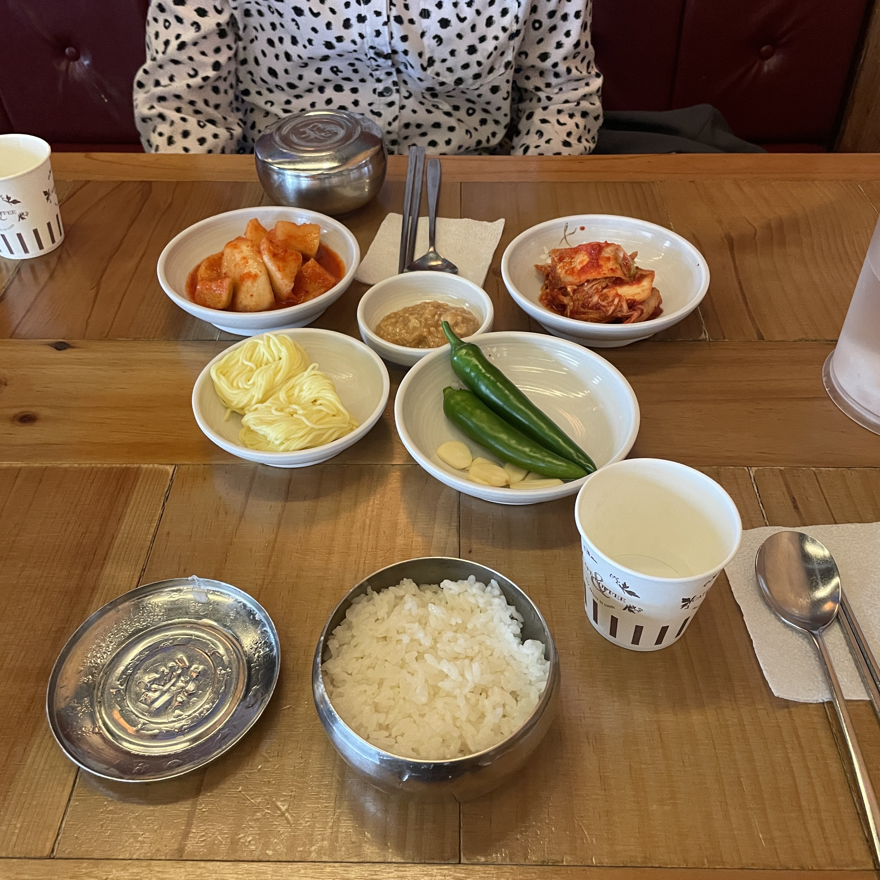 이레옥 밑반찬