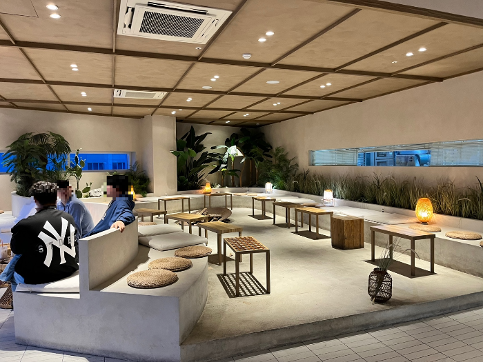 아늑한 안쪽 자리