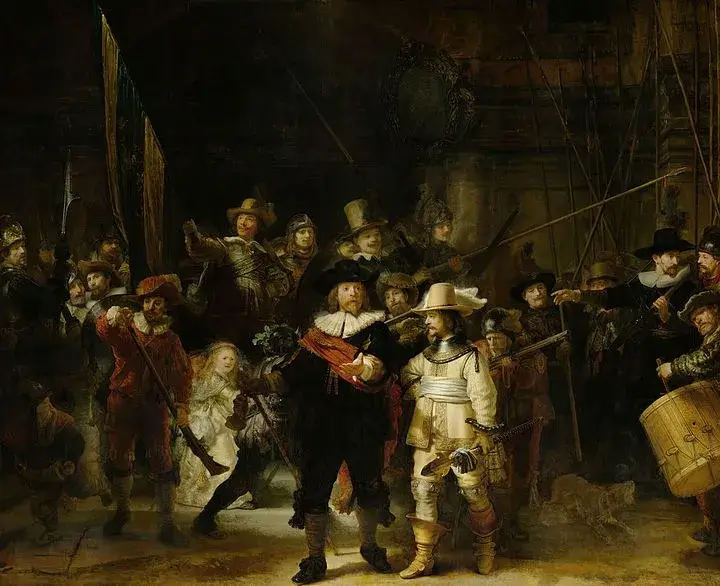 Rembrandt Harmenszoon van Rijn. 야경. 1642.