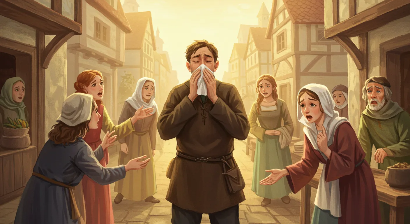 재채기하는 사람에게 bless you 하는 사람들