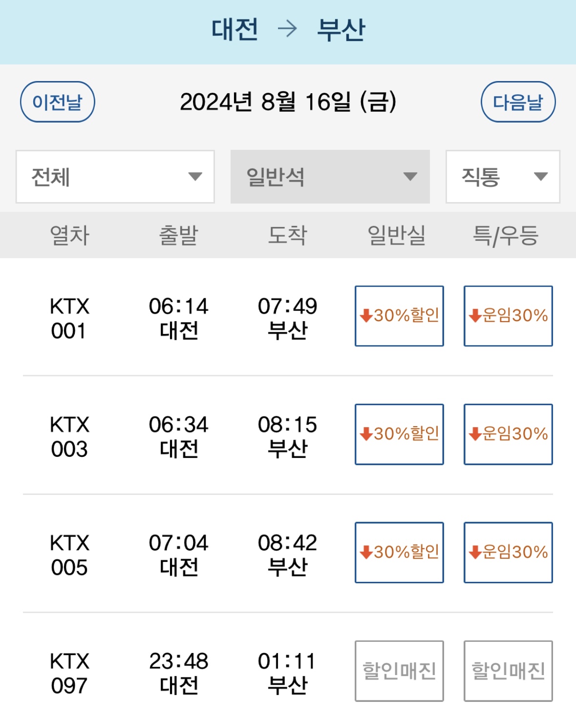 코레일 힘내라 청춘 등록 예시