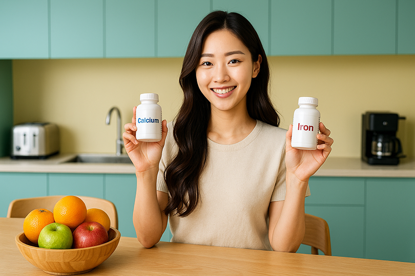 철분과 칼슘, 여성에게 왜 중요한가