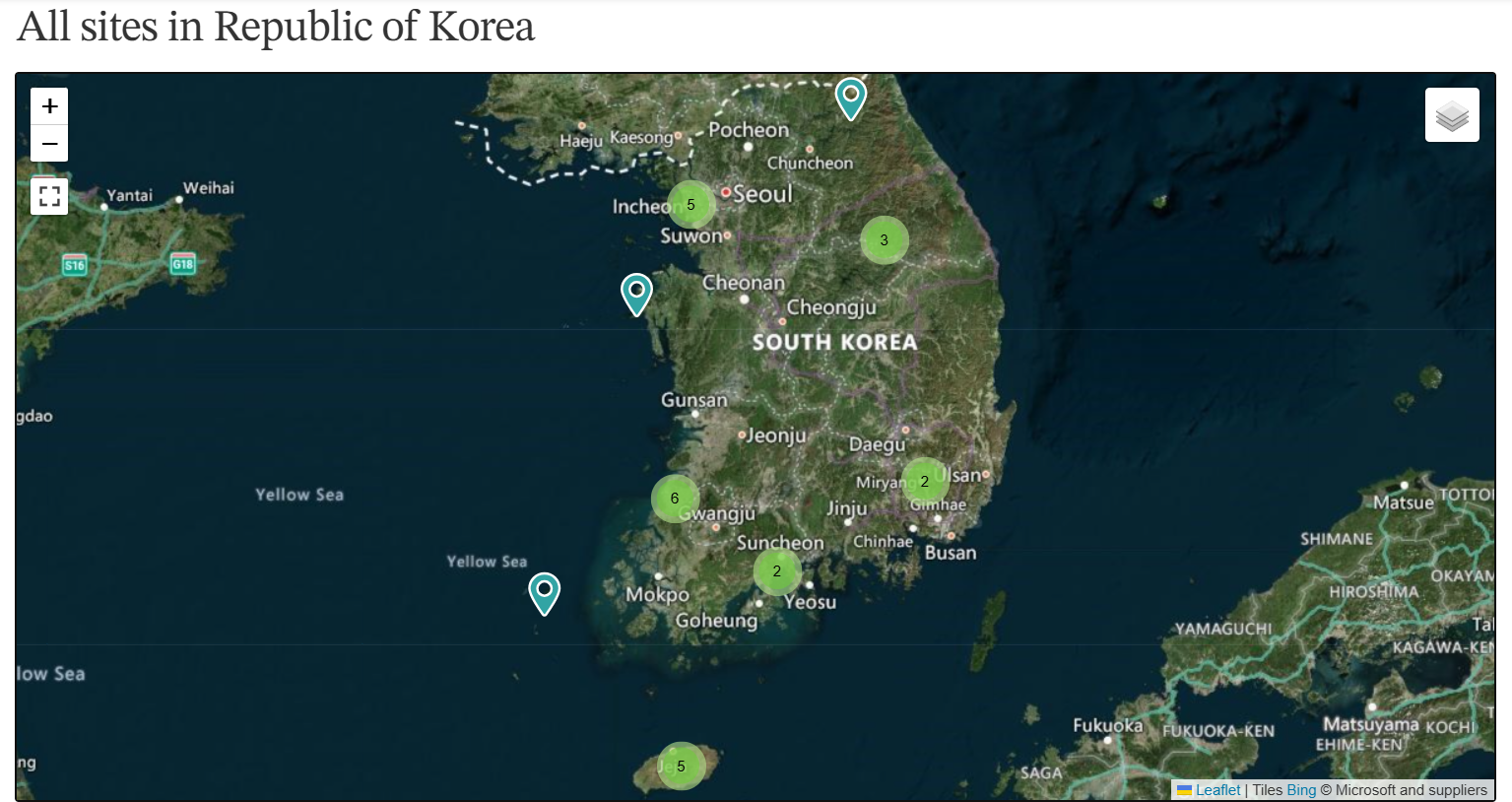 대한민국 람사르습지 현황