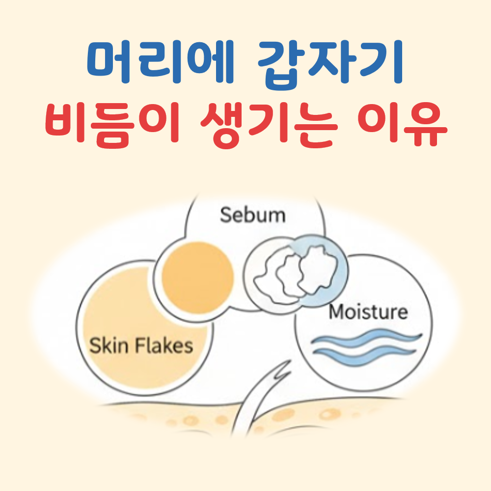 머리에 갑자기 비듬 대표 이미지