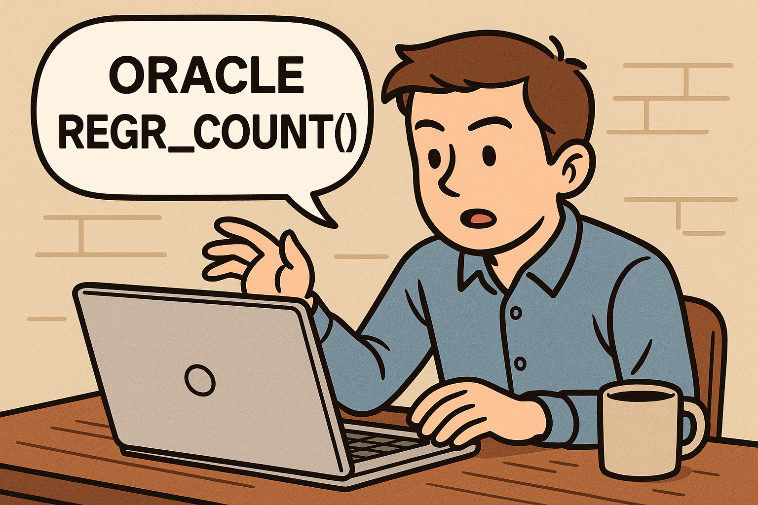 오라클 REGR_COUNT() 함수 사용법과 실무 예제로 배우는 회귀분석