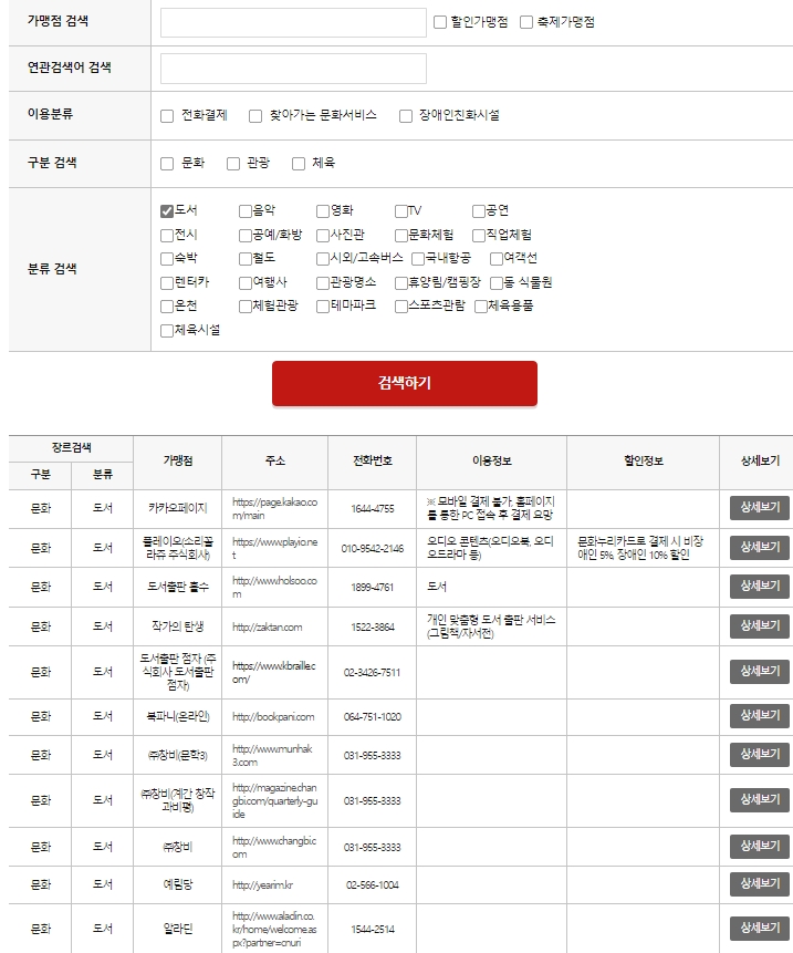 문화누리카드 온라인 사용법