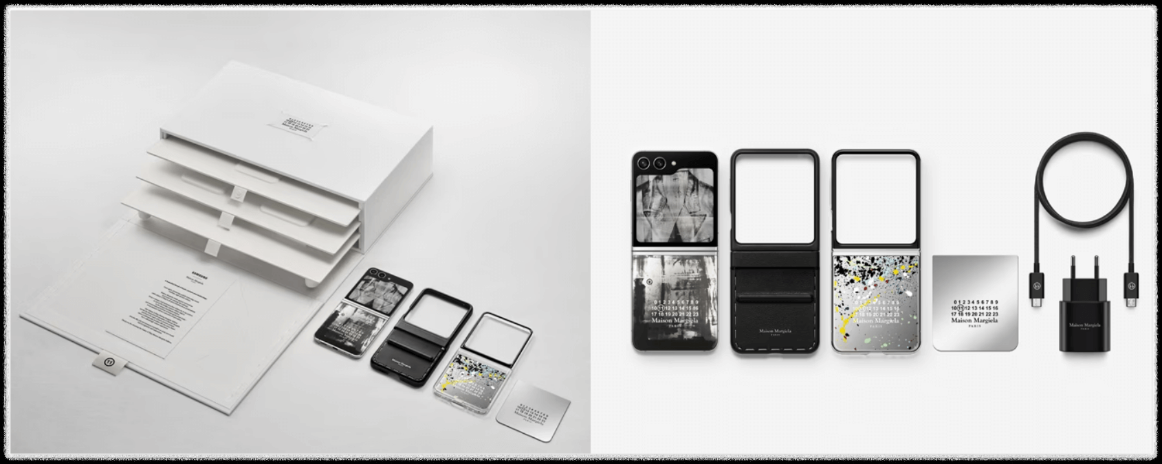 Galaxy Z Flip5 메종 마르지엘라 에디션