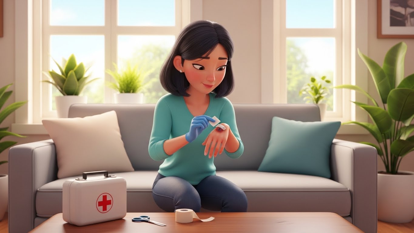 화상 감염 징후&amp;#44; 습윤 드레싱 사용법&amp;#44; 화상 응급처치