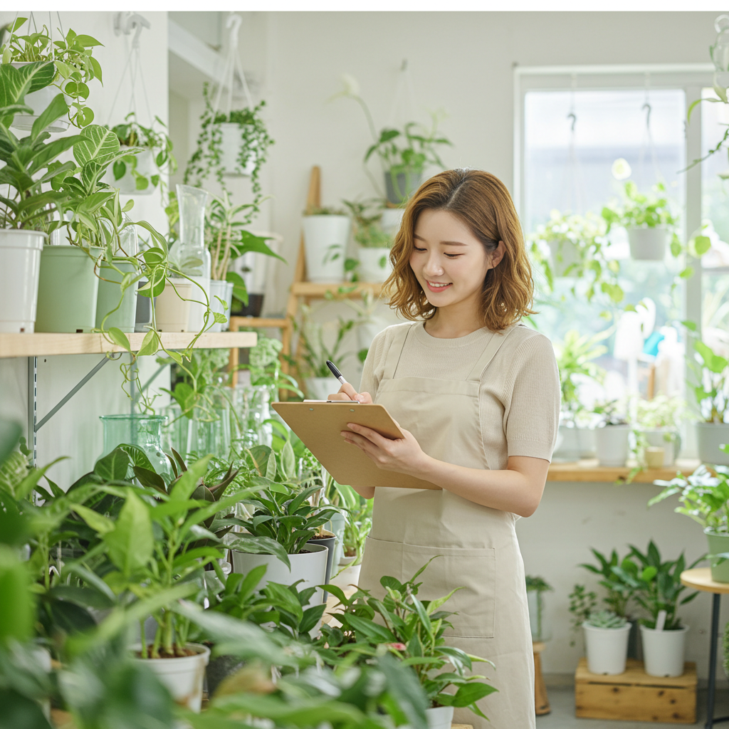 실내 정화 식물