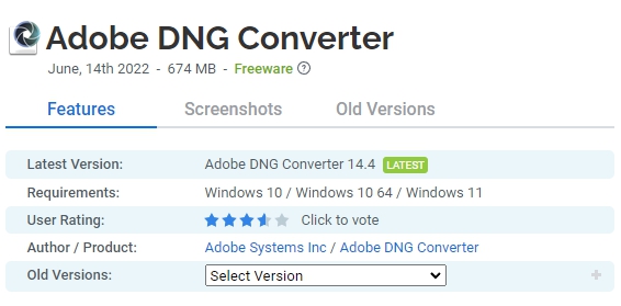Adobe-DNG-Converter
