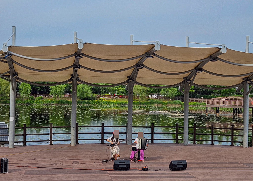 봉담 호수공원 버스킹