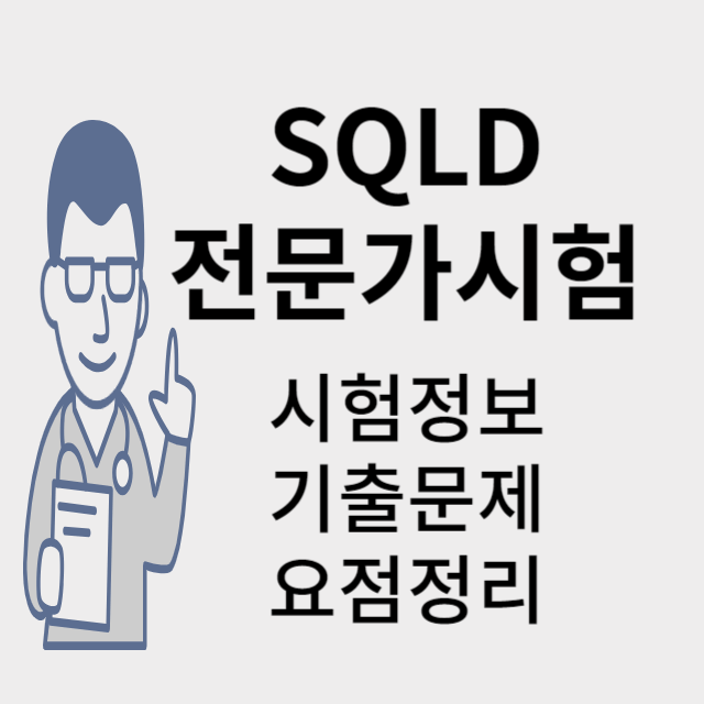 SQLD 전문가