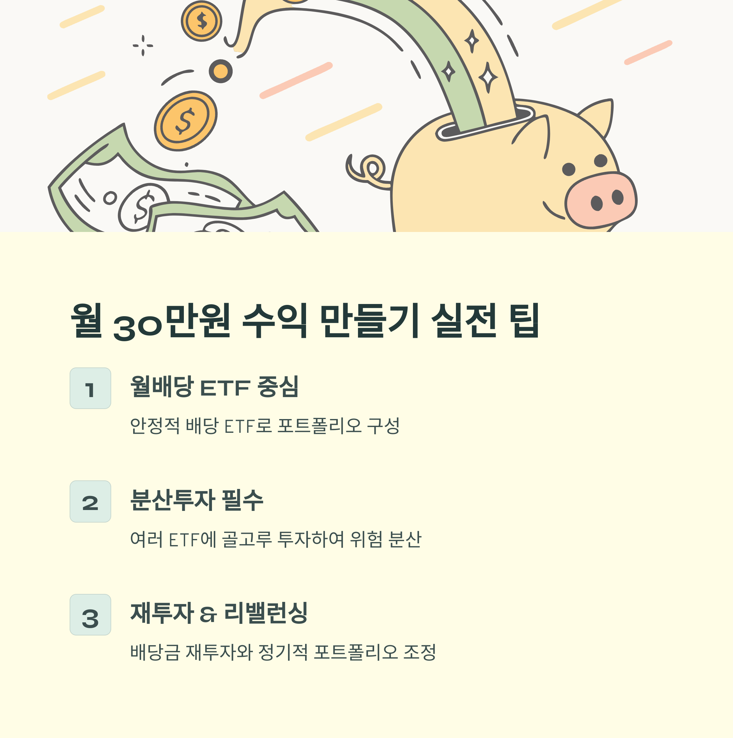 ETF로 월급처럼 받는 수익 만들기